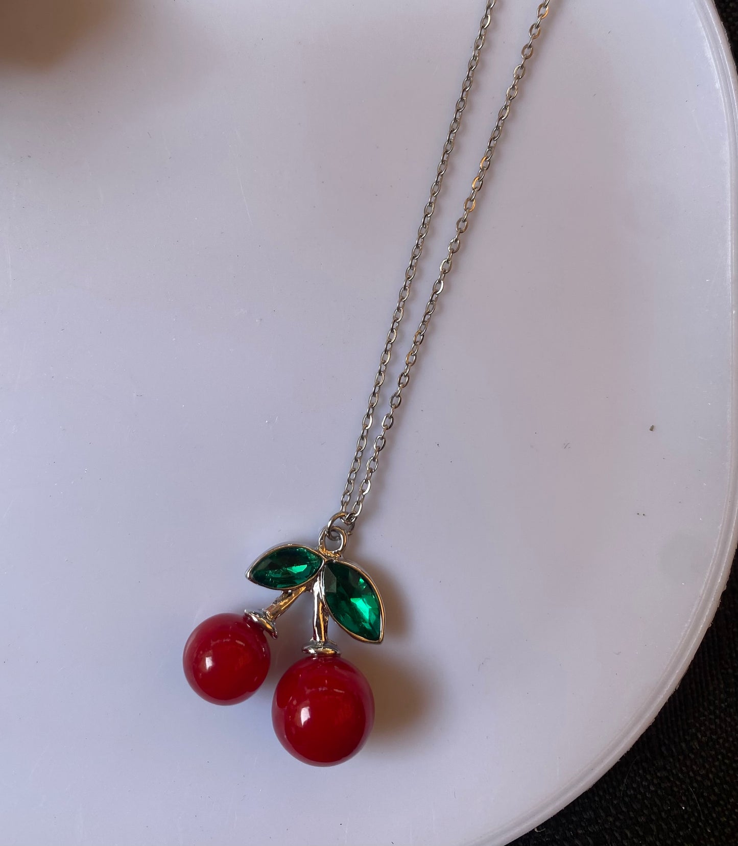 Collana Cherry in acciaio