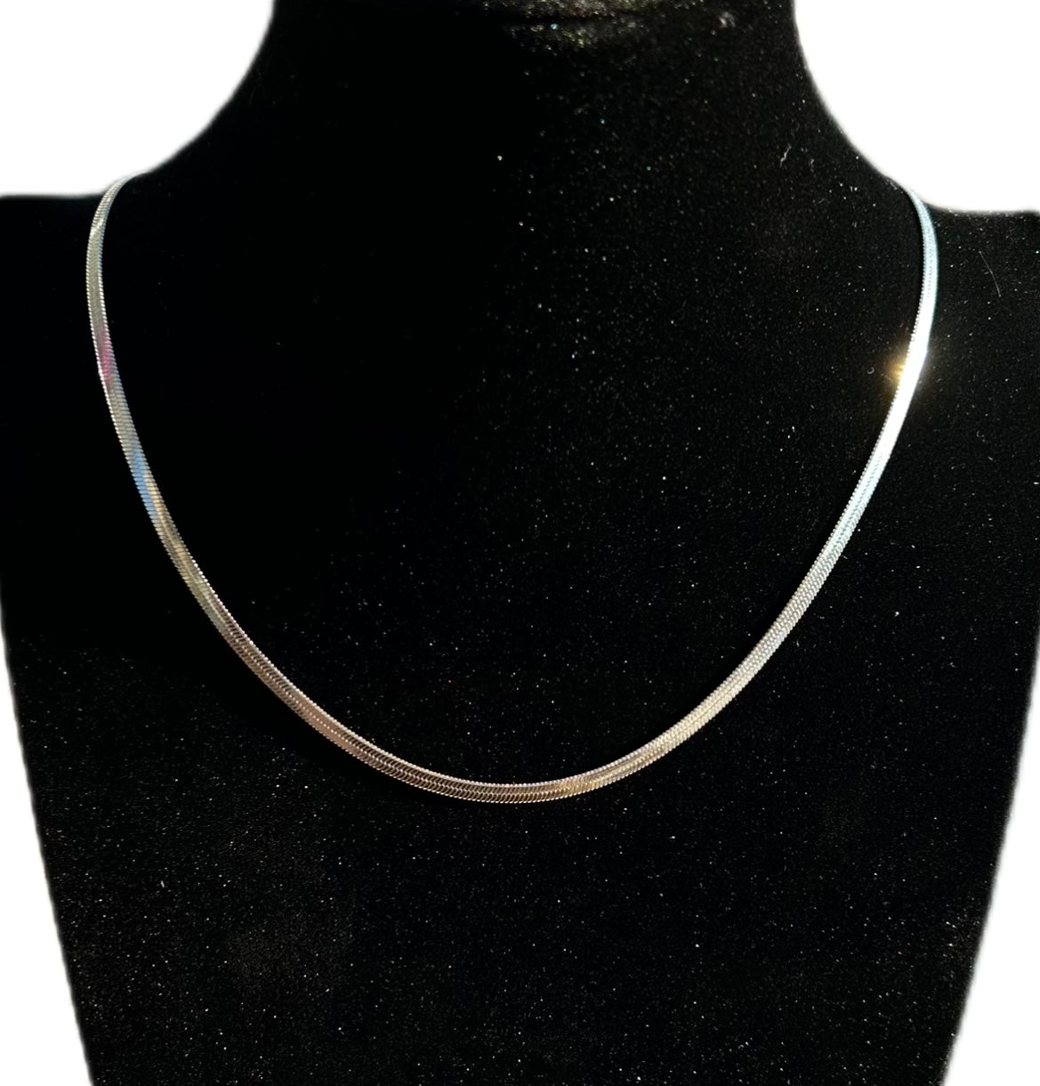 Collana snake in acciaio