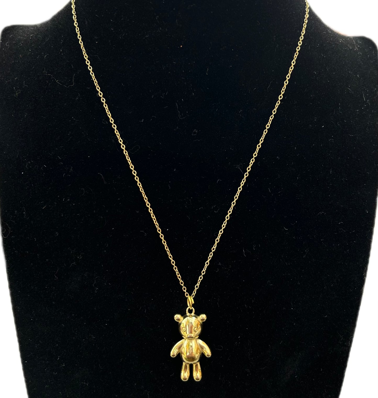 Collana teddy in acciaio
